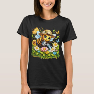 Süße Kaffee-Entdeckerin Huhn Damen T-Shirt | Kawai
