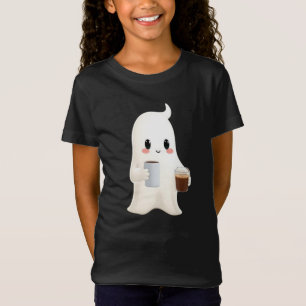Süße Kaffee-Geist-Grafik für Kinder T-Shirt