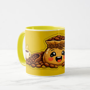 Süße Kaffeebeutel-Tasse Kawaii-Kaffeebecher Tasse