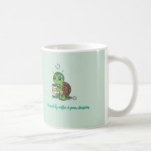Süße Kaffeeschildkröten-Tasse