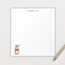 Süße Kaninchen-Illustration personalisiert