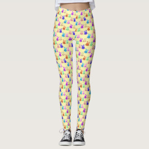 Süße Kaninchen Muster Leggings