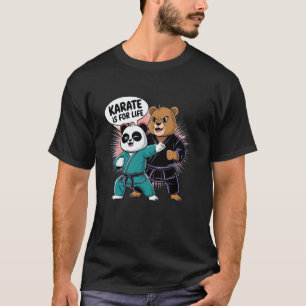 Süße Karate-Tiere - japanische Kampfkunst T-Shirt