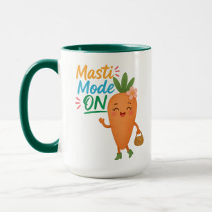 Süße Karotten Masti-Modus EIN Kombi-Tasse Spaß Car Tasse