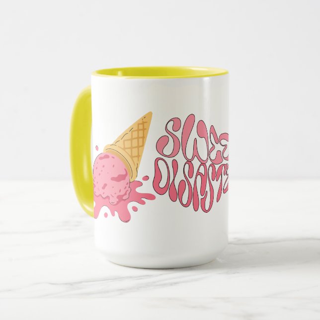 Süße Katastrophe Tasse (Vorderseite Links)