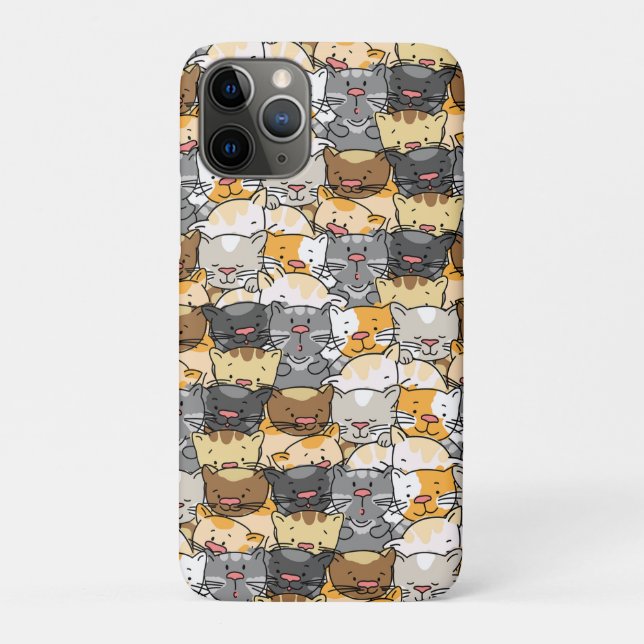 Süße Kätzchen Case-Mate iPhone Hülle (Rückseite)