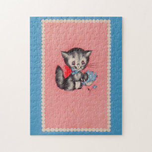 süße Kätzchen Katze Puzzle