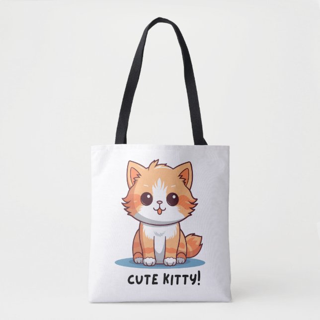 'Süße Katze' Adorable Katze Charakter  (Vorderseite)