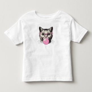 Süße Katze für Frauen Lustige Katzenliebe Kleinkind T-shirt