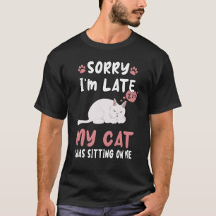 Süße Katze für Männer Frauen Katzenwitz Kätzchen H T-Shirt