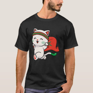 Süße Katze für Stolz, Marokkaner zu sein Marokko T-Shirt
