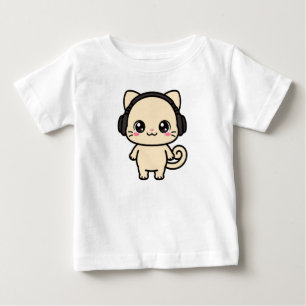 Süße Katze Grafik Individuelles T-Shirt Personal