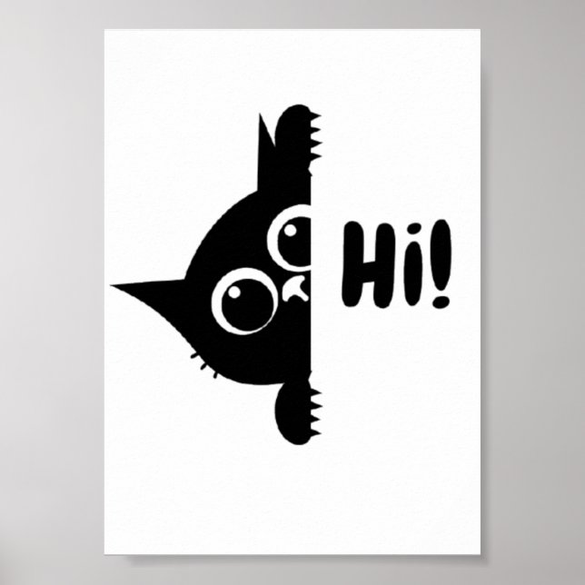 Süße Katze Hi Poster (Vorne)