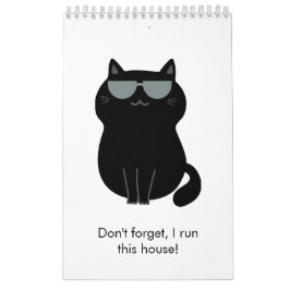 Süße Katze - Ich leite dieses Haus jetzt!  Kalender