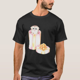 Süße Katze in der Schachtel Kitty Adoption T-Shirt
