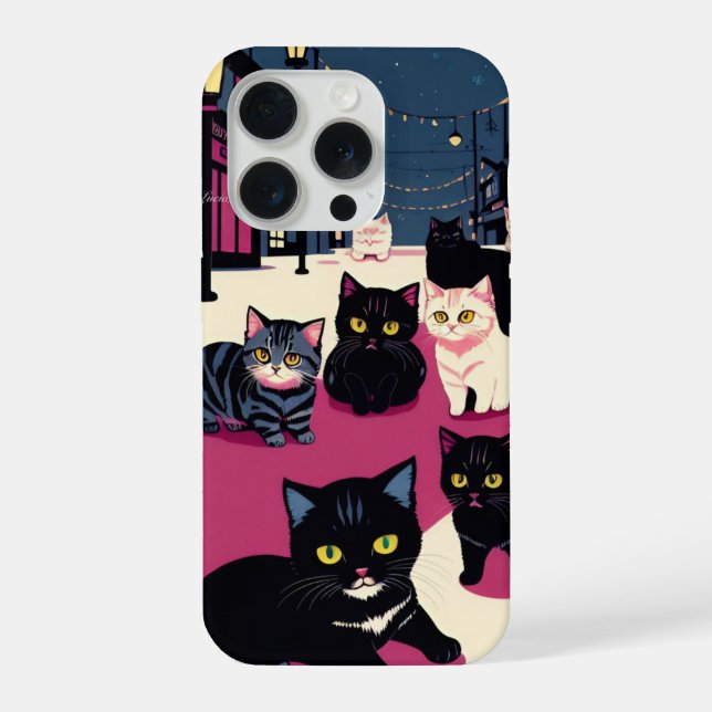 SÜßE KATZE iPhone HÜLLE (Rückseite)