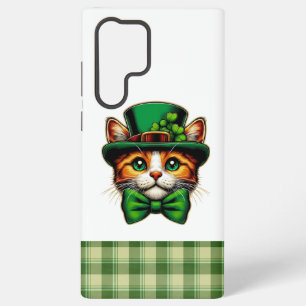 Süße Katze/Kätzchen St. Patrick's Day Samsung Galaxy Hülle