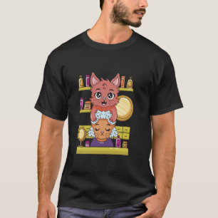 Süße Katze Männer Frauen Bunte Kätzchen Besitzer W T-Shirt