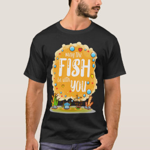 Süße Katze mit Goldfisch - Liebe dich so sehr T-Shirt