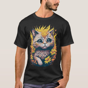 Süße Katze T-Shirt