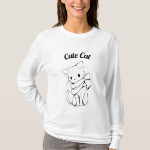 Süße Katze T-Shirt