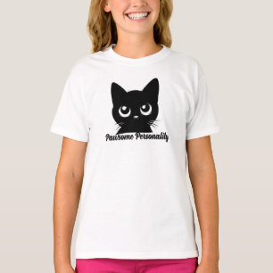 Süße Katze Tolles Persönlichkeit T-Shirt