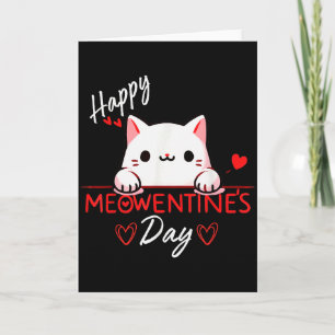 Süße Katze Valentinstag Liebe Für Mädchen Kitty Zi Karte