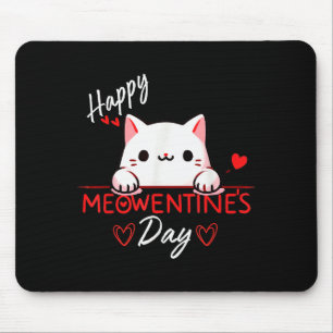 Süße Katze Valentinstag Liebe Für Mädchen Kitty Zi Mousepad