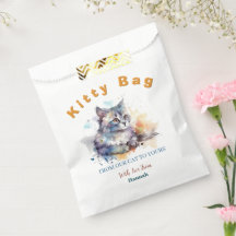 Süße Katze "Von unserer Katze an deine"