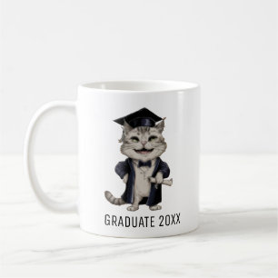 Süße Katzen-Abschluss-Personalized Kaffeetasse