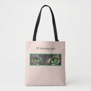 Süße Katzen Augen auf Beige