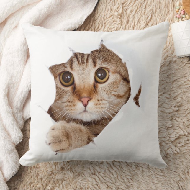 Süße Katzen-Decken-Design Kissen (Decke)