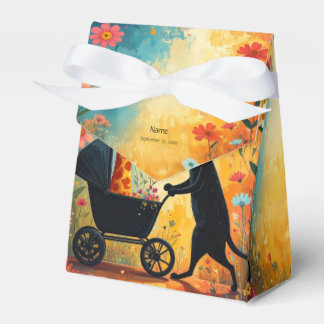 Süße Katzen-Giraffen-Geschenkbox Geschenkschachtel
