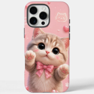 Süße Katzen-Handyhülle iPhone 16 Pro Max Hülle