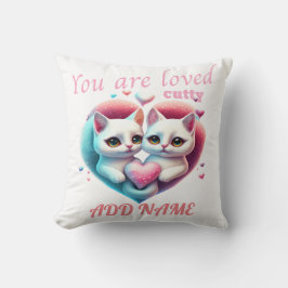Süße Katzen Kissen