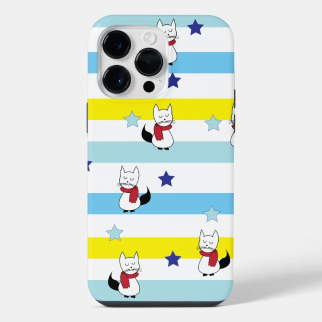 Süße Katzen Kitty iPhone Hülle (Rückseite)