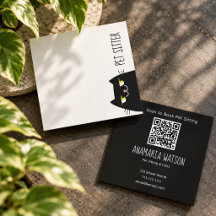Süße Katzen QR Haustiersitting