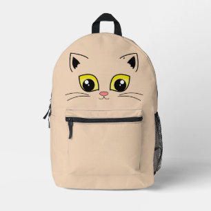 Süße Katzen-Rucksack Kawaii-Tier-Tasche Bedruckter Rucksack