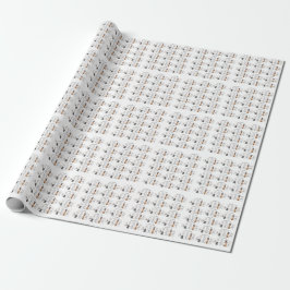 Süße Katzen-Symphonie-Band Geschenkpapier