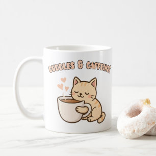 Süße Katzen-Tasse – Lustiges Geschenk für Kaffeeli Kaffeetasse