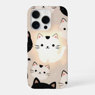Süße Katzen Vibes iPhone 16 Pro Hülle