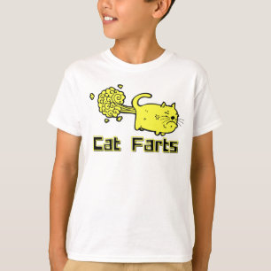Süße Katzenfurz Katze Liebhaber Humor T-Shirt