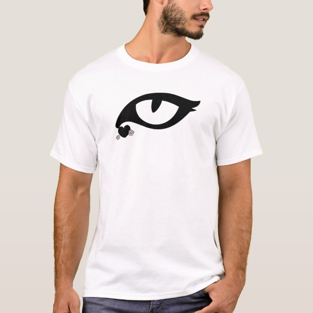 Süße Katzenliebe T-Shirt (Vorderseite)