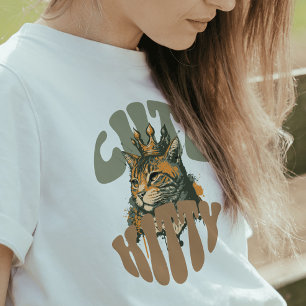 Süße Katzenliebhaber Königin Tri-Blend Shirt
