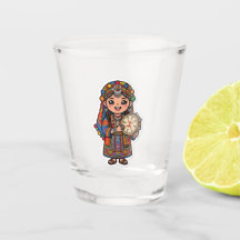 Süße Kawaii Amazigh Berber Frau