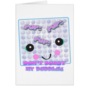 Süße Kawaii-Blasenfolie