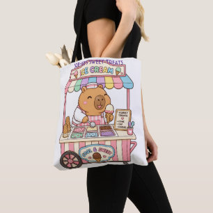 Süße Kawaii Capybara Pastell Eiswagen Custom