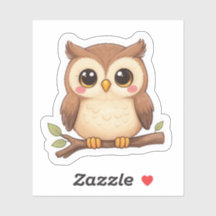 Süße Kawaii Chibi Eule 