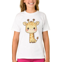 Süße Kawaii Chibi-Giraffe