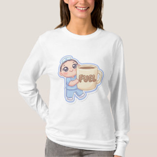 Süße Kawaii Chibi Krankenschwester Riesiger Kaffee T-Shirt